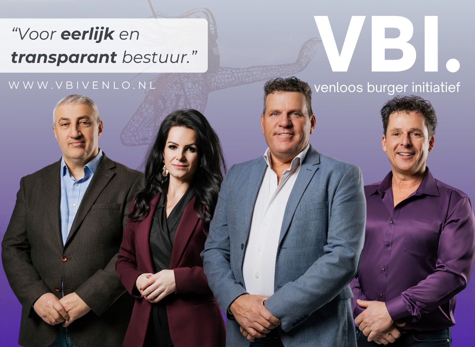Dank jullie wel, Venlo! VBI (Venloos Burger Initiatief)bedankt haar kiezers.